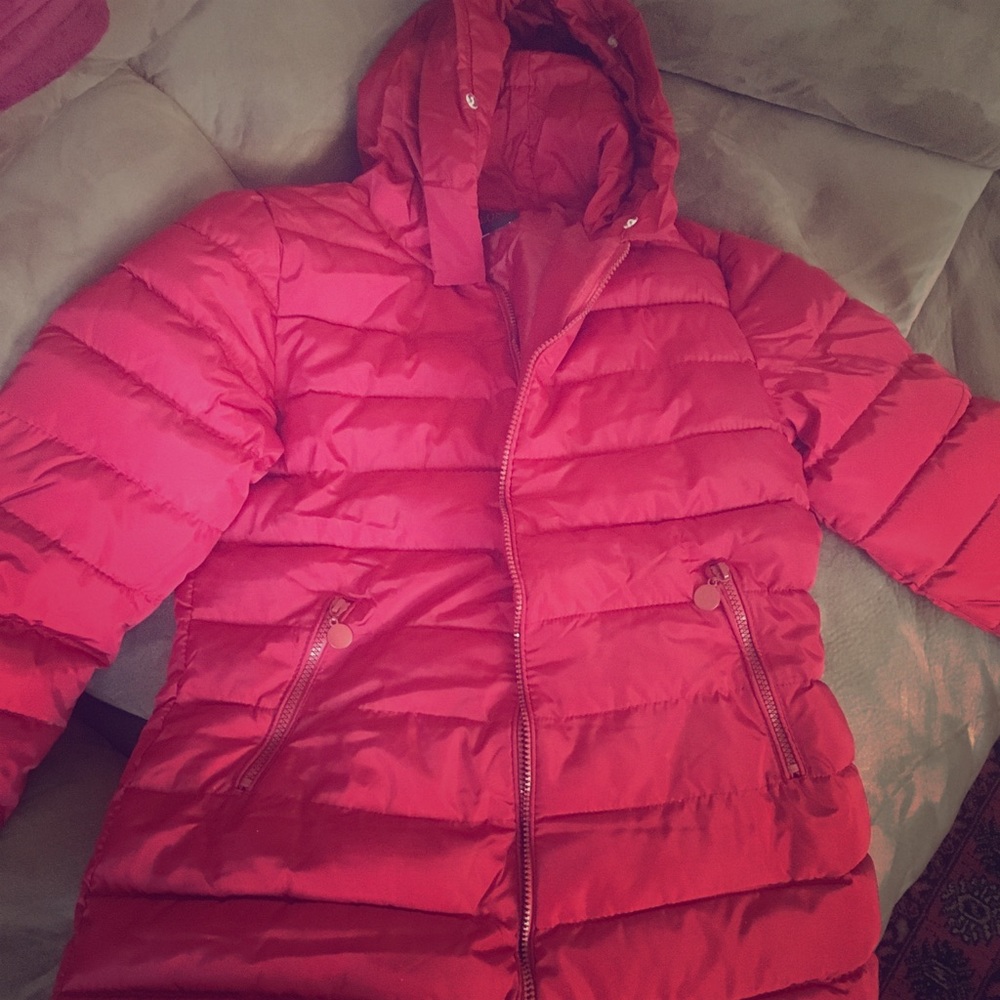 Red Winter Coat